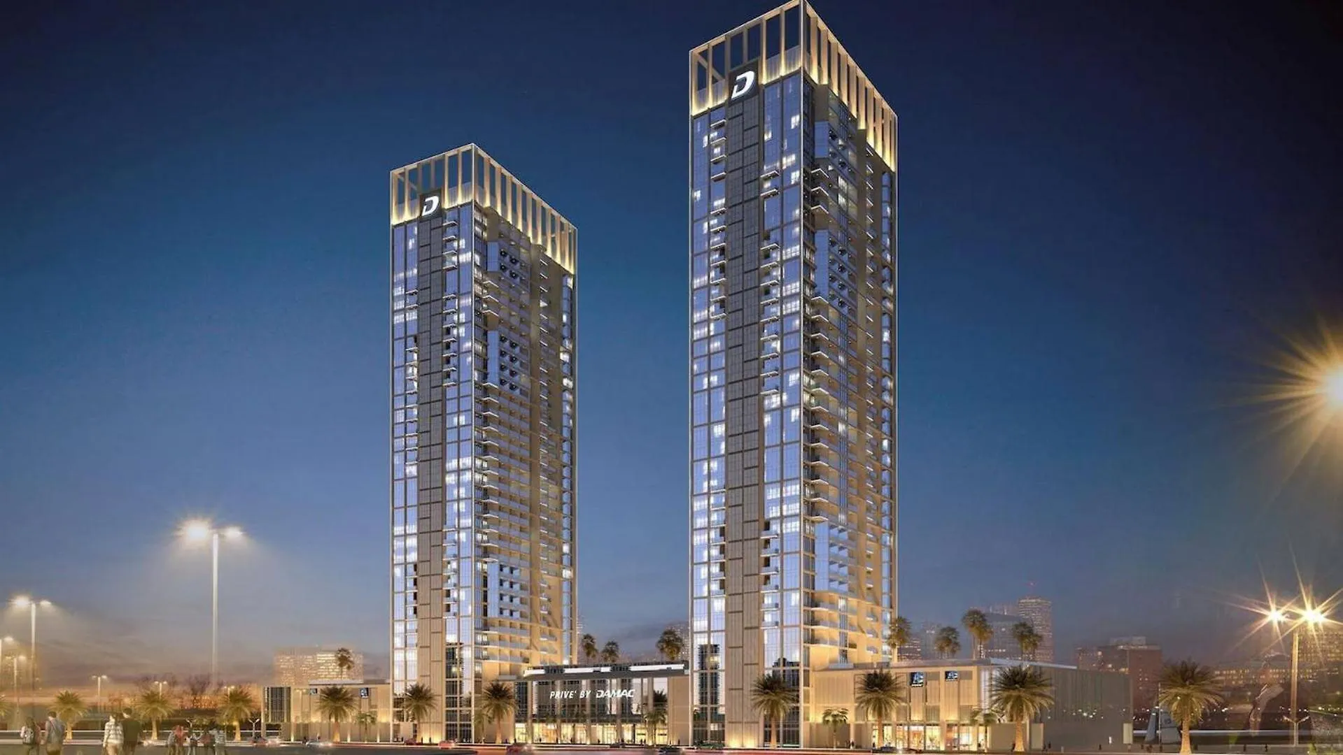 Apartment Damac Maison Prive, Canal View Studio And One Bedroom Apartments, Blue Ocean Holiday Homes Dubai
